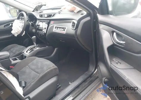 2015 Nissan Rogue S из США, поврежденный, VIN KNMAT2MV9FP537477